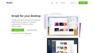 
                            4. Apps – Droplr™