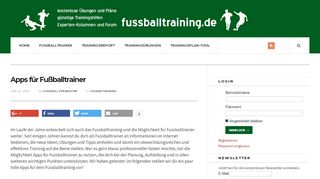
                            12. Apps für Fußballtrainer - Fußballtraining online