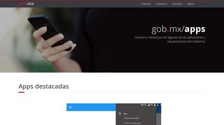 
                            1. Apps | gob.mx | gob.mx