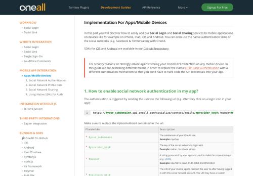 
                            13. Apps & Mobile Devices | Implementation Guide | docs.oneall.com