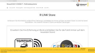 
                            6. Apps und Dienste im R-LINK Store | Renault EASY CONNECT