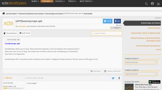 
                            6. [APP]Savemysnaps apk | Android Development and Hacking - XDA ...