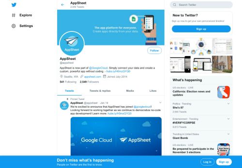 
                            13. AppSheet (@appsheet) | Twitter