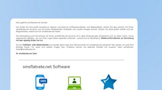 
                            11. app.smsflatate.net - Startseite - smsflatrate.net