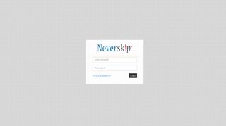 
                            6. apps.neverskip.in/app/login.php