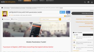 
                            10. [APP][UNOFFICIAL] zANTI WiFi penetration too… | Android ...