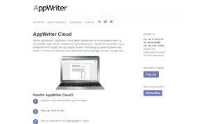 
                            8. AppWriter Cloud