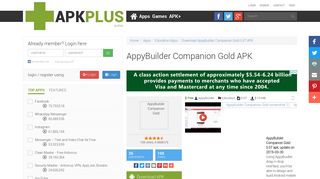 
                            11. AppyBuilder Companion Gold APK version 5.05 | apk.plus