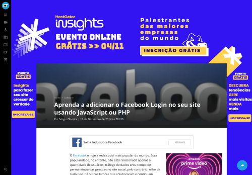 
                            4. Aprenda a adicionar o Facebook Login no seu site usando ...