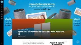 
                            1. Aprenda a colocar senha no seu PC com Windows 10 - Windows