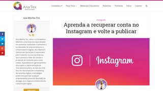 
                            13. Aprenda a recuperar conta no Instagram e volte a publicar - Blog ...
