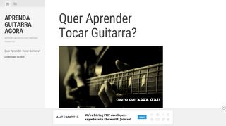 
                            11. aprenda guitarra agora | aprenda guitarra com método moderno