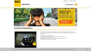 
                            8. Aprende con realidad virtual | RACC Autoescuela