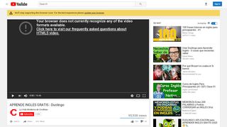 
                            6. APRENDE INGLES GRATIS - Duolingo - YouTube