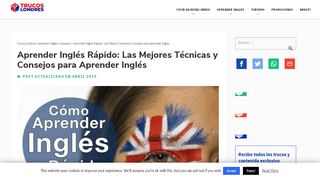 
                            11. Aprender Inglés Más Rápido: Técnicas y Consejos (2019)
