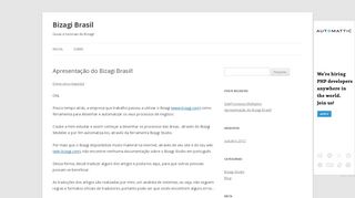 
                            13. Apresentação do Bizagi Brasil! | Bizagi Brasil