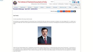 
                            5. April 2013 - ICAI - The Institute of Chartered Accountants of India