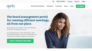 
                            1. Aprio: Board Portal Software | Board Meeting Software