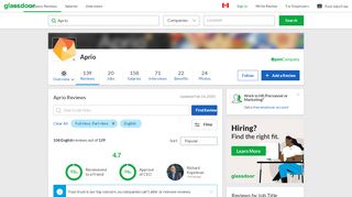 
                            11. Aprio Reviews | Glassdoor.ca