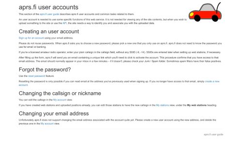
                            7. aprs.fi user accounts