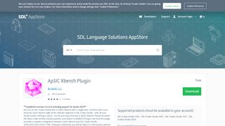 
                            3. ApSIC Xbench Plugin - Details - Language