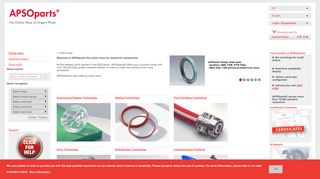 
                            2. APSOparts, the Online Shop for plastics, sealings, drives and hoses