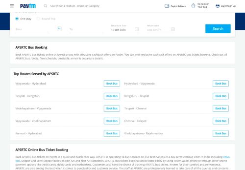 
                            4. APSRTC Bus Tickets Booking Online, APSRTC Reservation ... - Paytm