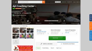 
                            7. Apt Coaching Center, Somashekara Puram - GRE Tutorials in Nellore ...