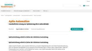 
                            7. Aptio Automation - Siemens Healthineers Schweiz