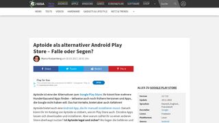 
                            5. Aptoide als alternativer Android Play Store – Falle oder Segen? – GIGA