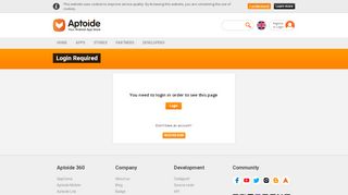 
                            2. Aptoide - Upload App