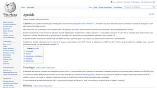 
                            6. Aptoide – Wikipédia, a enciclopédia livre