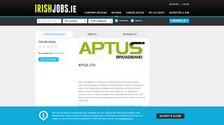 
                            4. Aptus Ltd Jobs and Reviews on Irishjobs.ie