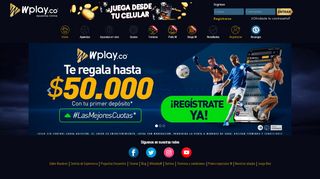 
                            7. Apuestas deportivas Wplay.co Sitio N°1 apuestas online en Colombia