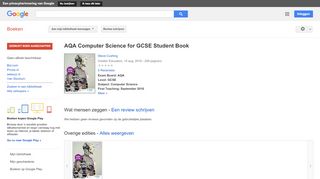 
                            12. AQA Computer Science for GCSE Student Book