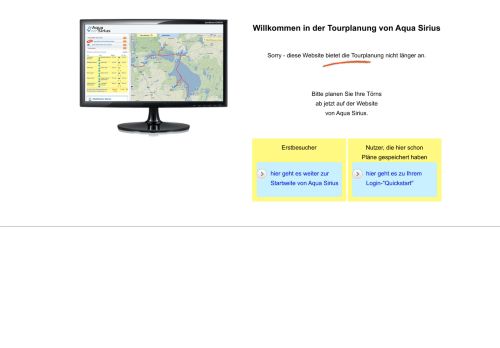 
                            2. Aqua Sirius interaktive Tourplanung