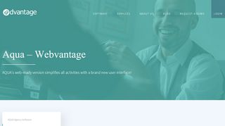 
                            9. Aqua - Webvantage | The Advantage Software Company