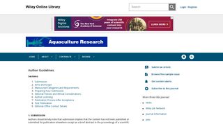 
                            9. Aquaculture Research - Wiley Online Library