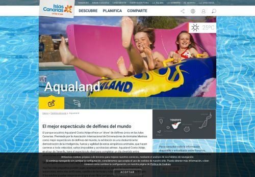 
                            5. Aqualand Costa Adeje – Tenerife – Parques Acuáticos