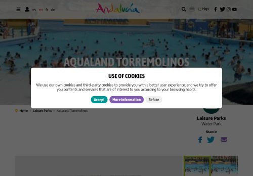 
                            10. Aqualand Torremolinos - Official tourism website of Andalucía