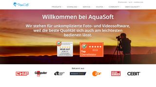 
                            2. AquaSoft - Downloadcenter Registrierung