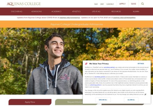 
                            3. Aquinas College Undergraduate Admissions | Aquinas College