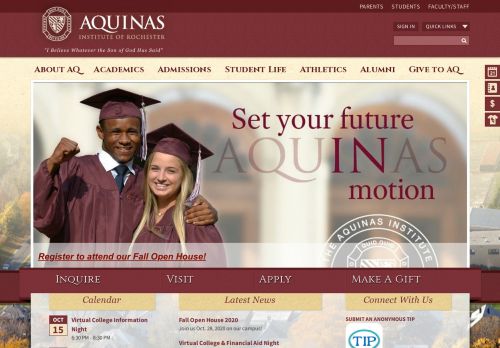 
                            4. Aquinas Institute - Home