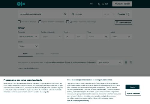 
                            7. Ar Condicionado Samsung - Electrodomésticos - OLX Portugal