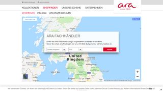 
                            2. ara Fachhändler und Shops in Ihrer Nähe – Shopfinder | ara Shoes AG