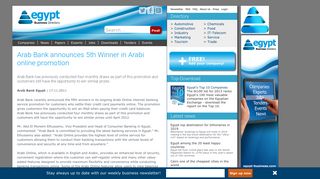 
                            10. Arab Bank announces 5th Winner in Arabi online promotion