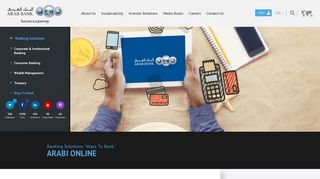 
                            6. Arabi Online - Arab Bank