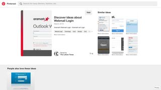 
                            6. Aramark Webmail Login - Aramark.net Login | Technology | Pinterest