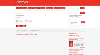 
                            10. Aramex South Africa - Aramex Global Shopper - Delivery Unlimited