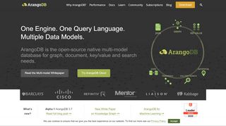 
                            13. ArangoDB: Multi-model highly available NoSQL database